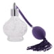 thumbnail image 3 of Atomizador de perfume recargable de vidrio transparente de 100 ml con bomba. Accesorio. Púrpura, 3 of 5