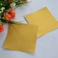 thumbnail image 4 of 400Pcs Square Sweets Candy Chocolate Lolly Paper Aluminum Foil Wrappers Gold, 4 of 5