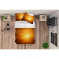 thumbnail image 3 of 3D Sunset Sky Cloud Landscape Funda de edredón Set Ropa de cama Set Funda de edredón, 3 of 3