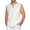 White, variant on Styesk Tank Tops Men Men's Fashion Drawstring Color Cotton And Linen Sleeveless T-shirt Tops