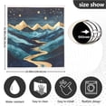 thumbnail image 5 of Yayeee Magnetic Dishwasher Cover for The Front Decoration Home Kitchen Machine Sticker Protector, Dark Mountains, 5 of 6
