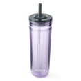thumbnail image 3 of BUILT Torrent 24 oz Double-Wall Acrylic Tumbler Water Bottle with Straw, Lavender, 3 of 10