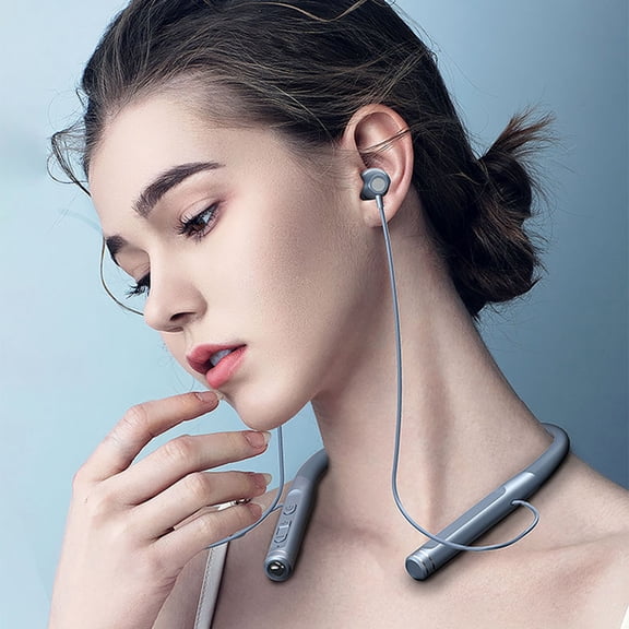 Wireless Earbuds Bluetooth Headphones Sport, Bluetooth Earbuds Stereo Ear Buds, Noise Cancelling Mic, IP7 Waterproof Headset for Workout/Running,Navy