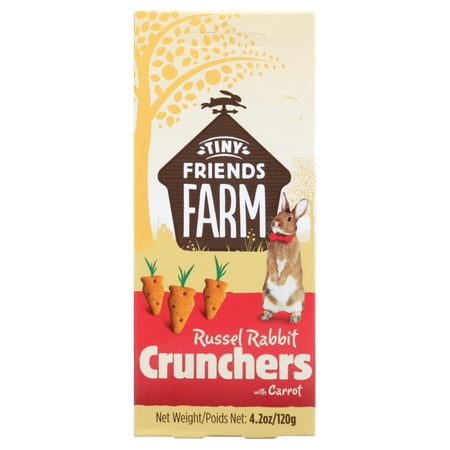 UPC: 0730582205455 | Tiny Friends Farm Russel Rabbit Crunchers  Treat 4.23oz