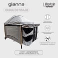 thumbnail image 2 of Cuna De Viaje Gianna 2 En 1 Cambiador Desmontable Portable, 2 of 5