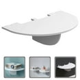 thumbnail image 1 of SHOWERORO 1Set Projector Rack White Semicircular for Home Use with Wifi Holder, 1 of 8