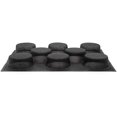 thumbnail image 4 of Moule à Pain Plateau à Pain Moule à Pain en Silicone Hamburger Forme de Pain Antiadhésif 8 Pains Rouleau Rond Moule Perforé Moule à Pain Rond Moules à Pain Tapis Moule à Pain Noir, 4 of 7