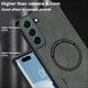 thumbnail image 5 of Funda magnética de cuero de gamuza para Samsung Galaxy, funda de carga inalámbrica Magsafe, S23, S22, S21, Ultra Plus, S21FE, Note 20 Ultra, 5 of 5