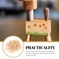 thumbnail image 2 of Miangastore Wood Craft Sticks Light Brown Creative Activities 2000Pcs 1.7X0.1X0.1In, 2 of 9