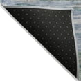 thumbnail image 5 of Addison Rugs Chantille Indoor/Outdoor Transitional Waves Teal Machine Washable Rectangle Rug, 5' x 7'6", 5 of 8