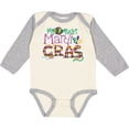 thumbnail image 3 of Inktastic My First Mardi Gras Boys or Girls Long Sleeve Baby Bodysuit, 3 of 5
