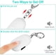 thumbnail image 3 of 2 sirenas de alarma personal Safesound de 130 dB, recargables por USB, con linterna LED., 3 of 5