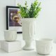 thumbnail image 5 of Florero de cerámica con diseño facial, macetas de estatua modernas plantas decorativas para interiores y exteriores florero de flores artificiales - Sunnimix Jarrón de ceramica, 5 of 8