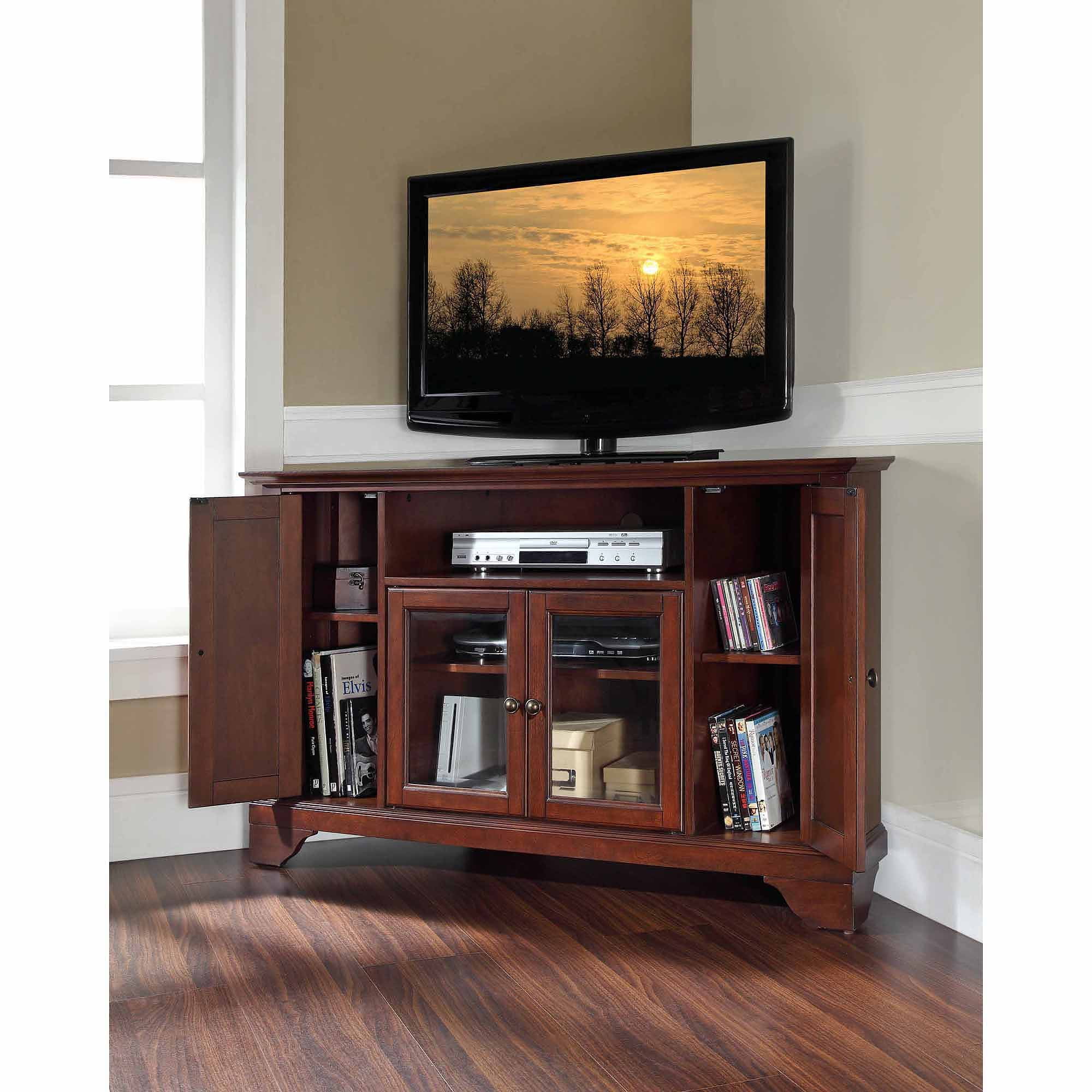 Crosley Furniture Lafayette Corner Tv Stand For Tvs Up To 48 Crosley Furniture Lafayette Corner Tv Stand For Tvs Up To 48 Com