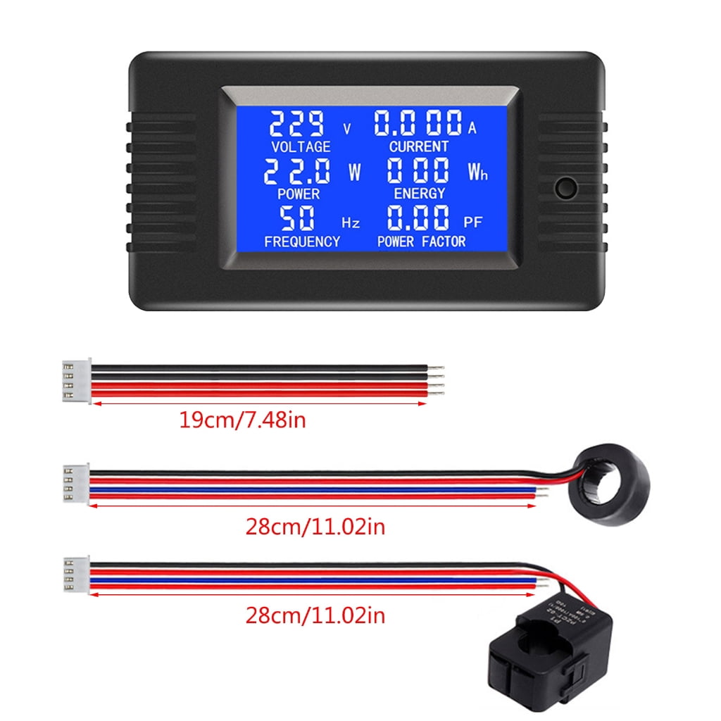 Yokua Digital Multimeter Current Voltage Power Energy Meter Panel Test Meter