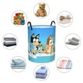 thumbnail image 4 of Johaoi Bluey Pattern Round Large Laundry Basket -Storage Basket - Toy Storage Basket, Perfect as Hamper, Kids Room Storage, and Toy Containment-Small, 4 of 6