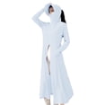 thumbnail image 3 of QHFBli Sun Protection Clothing Women Long Sleeve UPF 66+ Swimsuit Cover Up Lightweight Full Zip UV Dresses for Women, 3 of 9