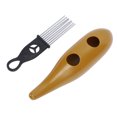 thumbnail image 1 of Guiro Instrument, Unique Fish Shaped Metal Guiro Evenly Textured Clean Sound  for Parties, 1 of 7