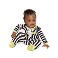 thumbnail image 5 of Halloween Beetlejuice Baby Boys or Girls Footed Sleep N Play Pajamas and Bib Set, 2-Piece, Sizes 0M-9M, 5 of 11