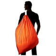 thumbnail image 2 of Nylon Laundry Bags With One 2" Wide Shoulder Strap, Color: Orange, Size: 30" x 40", Heavy Duty, College, Laundry, Household, Storage. Machine Washable. Made in USA. (Orange, Pack of 2), 2 of 3
