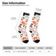 thumbnail image 2 of Balery Autumn Pumpkins Fall Leaves Calcetas Largas con Estampado para Hombre y Mujer – Suaves y Transpirables, Talla Única (US 5-11), 2 of 6