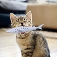 thumbnail image 4 of Cat Catnip Toys Masticar Pet Toy Playing Molar Stick Dientes Limpieza Silicona Fish Púrpura jinwen Cepillo de dientes para gatos, 4 of 8