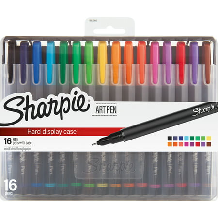 Sharpie, Fine Point Art Pens, 16 / Pack (Best Pens For Art Journaling)