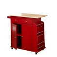 thumbnail image 3 of Target Marketing Systems Sonoma Kitchen Cart, Red, 3 of 5