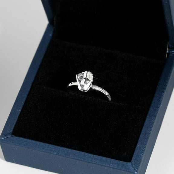 LavaJewelry, Baseball Glove Ring, 925 Sterling Silver Ring, Baseball Ring, Sports Ring , Wedding Ring 4