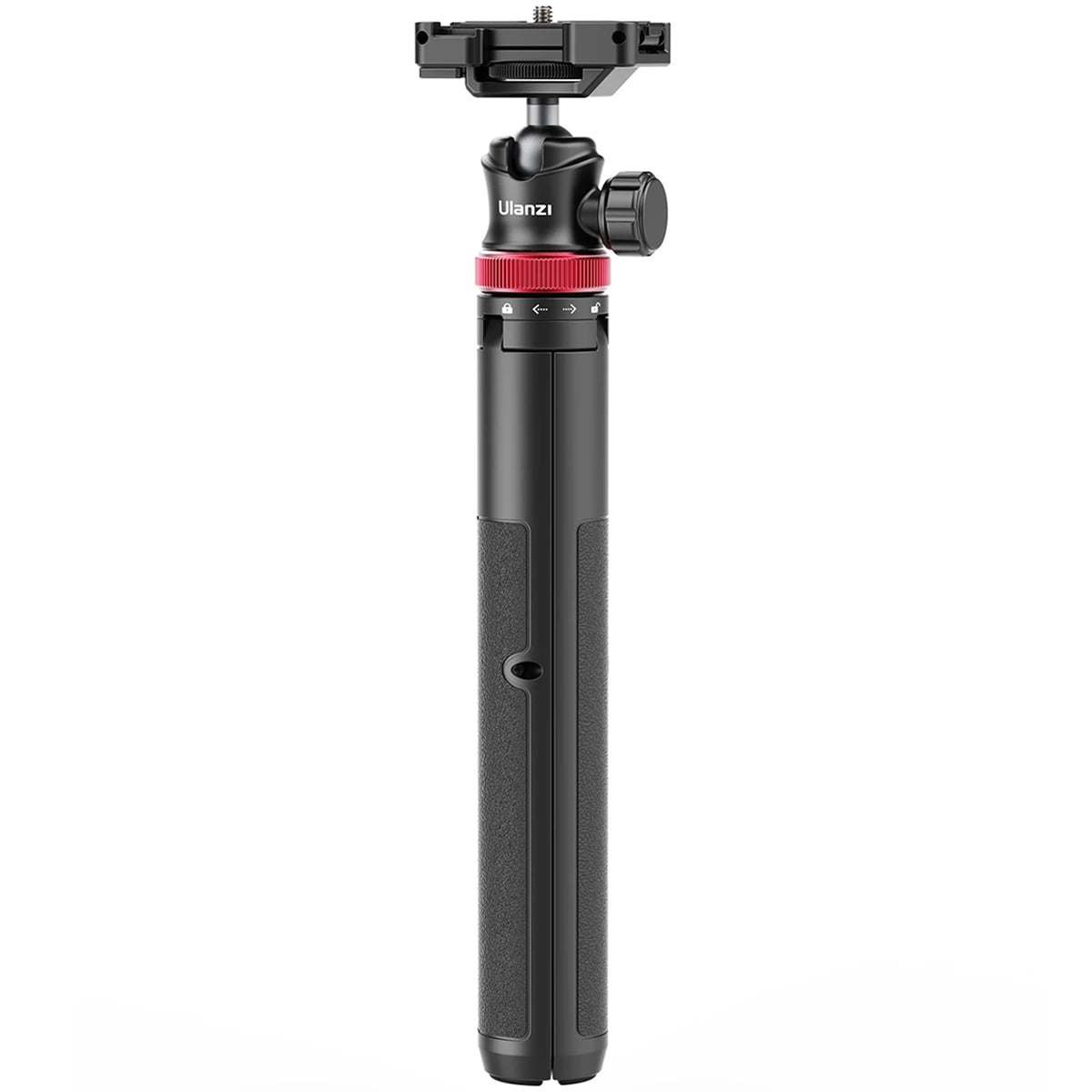 Ulanzi MT-44 Extendable Vlog Tripod for Camera and Smartphone, Black