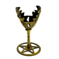 thumbnail image 1 of Soporte de bola de cristal de metal Base de bola Adorno de escritorio multiusos Soporte para huevos para Oro, 1 of 9