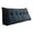 Blue, variant on Headboard Pillow , Triangle Pillows for Headboard, Head Board Backrest Wedge Pillow for Reading Sitting Working, Daybed Pillows with Removable Cover for Bed Dorm Sofa