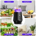 thumbnail image 6 of Fruit Fly Traps For Indoors  Smart Indoor Zapper Gnat House With Temperature And Humidity Sensor 10pcs Sticky Boards Black 01, 6 of 7