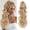 27/613#, variant on Ponytail Extension, 22" Claw Ponytail Extensions, Dark Brown Looking Fluffy Clip Pony Tails Hair Extensions for Women (2#, 22 Inch)