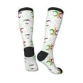 thumbnail image 4 of Balery Mardi Gras Carnival1 Fun Novelty Socks Men'S Women'S Crew Socks Funny Crazy Novelty Socks Quirky And Cool Socks, 4 of 9