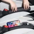 thumbnail image 1 of Adjustable Design Gap Filler, Universal Compatibility To Prevent Items Dropping, Flexible Pu Leather Crevice Blocker For Most Vehicles With Scratch-Proof Material, 1 of 7
