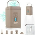 thumbnail image 2 of Electric Air Pump 1200mAh Inflator with 5 Nozzles and LED Light for Vacuum Storage Bags, 2 of 11