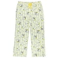 thumbnail image 4 of Peanuts Pajama Pants Mens Snoopy Baseball All Over Print Lounge Bottoms, 4 of 6