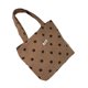 thumbnail image 3 of Mini bolso tote para mujer, regalo, bolso de viaje informal para botella de agua de viaje, trabajo Marrón, 3 of 9