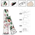 thumbnail image 6 of Band For Apple Watch With Free Tempered Glass Screen Protector 42mm/44mm, Jimbird Soft PU Leather Replacement Strap Wrist Band for Women Nike+, Series1/2/3/4(Protector just fit 42mm), 6 of 7