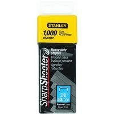 3 X Stanley Sharpshooter Staples, 3/8 Inch Leg Length, 1000/Box TRA706T