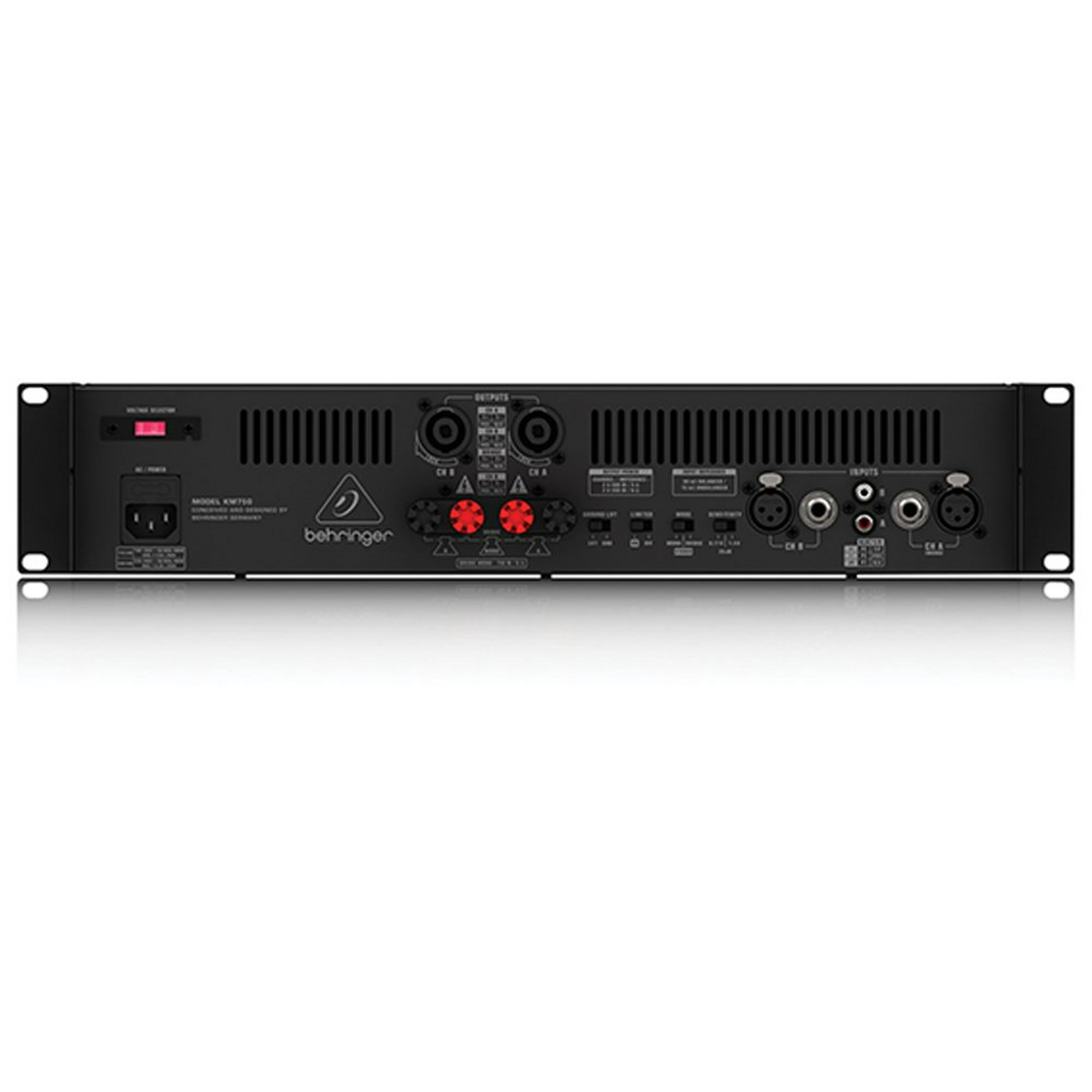 Amplifier Behringer KM750, 2 channels, 2x 400 W RMS