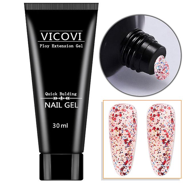 Poly Nail Gel Extension Nail Gel Easy Use Gel Nail Enhancement para DIY Nail Art