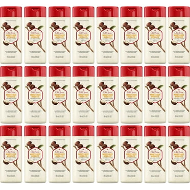 Old Spice Cleansing Body Wash for Men - Travel Size - Moisturize with Shea Butter 3 oz 24 Pack