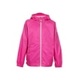 thumbnail image 1 of Swiss Alps Veste de Pluie Légère et Résistante au Vent pour Filles, Rose Intense, 10 12, 1 of 2