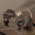 thumbnail image 1 of Auriculares deportivos de alta fidelidad con llamada HD para tarjetas de sonido teléfonos móviles auriculares de grano de madera, 1 of 9