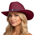 thumbnail image 1 of Western Style Cowboy Hat for Everyday Casual Wear Unisex Adult Riding Accessory with Classic Solid Design and Versatile Seasonal Use, 1 of 4