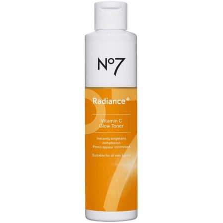 No7 Radiance+ Vitamin C Glow Hydrating Toner, 6.7 fl oz