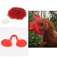 thumbnail image 4 of kusrkot MagiDeal 500x Chicken Pinless Peepers Poultry Blinders Spectacles Anti-Pecking 7cm, 4 of 9