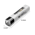 thumbnail image 2 of Linterna LED de emergencia IPX6 linterna impermeable para senderismo al aire libre pesca, 2 of 7